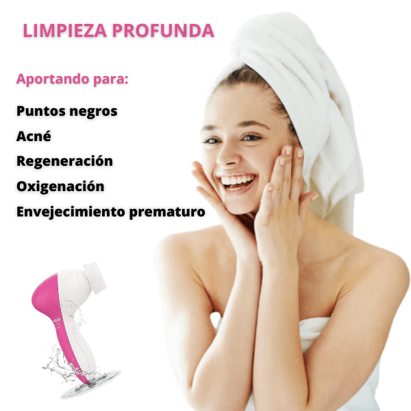 Limpiador Facial Exfoliante Masajeador 💆♂️