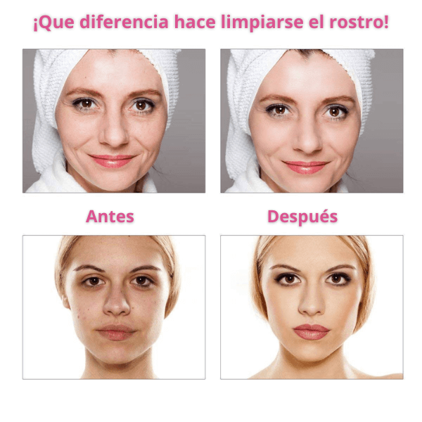 Limpiador Facial Exfoliante Masajeador 💆♂️
