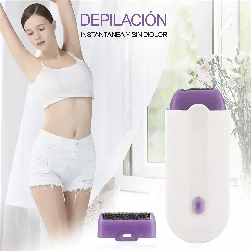 Depiladora Electrica Recargable ¡Depilación sin dolor, desde casa y en minutos!
