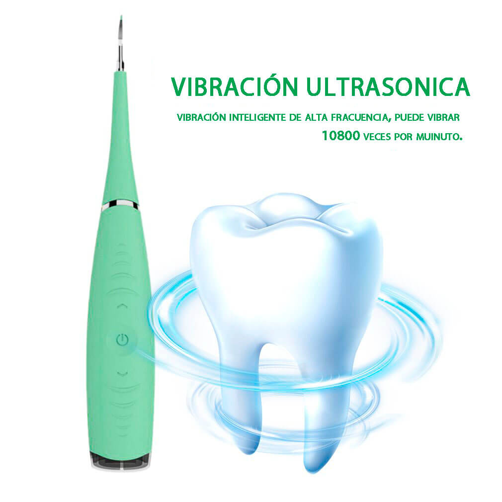 SmileClean™ Ultrasónico, Elimina sarro, manchas y placa, en pocos minutos
